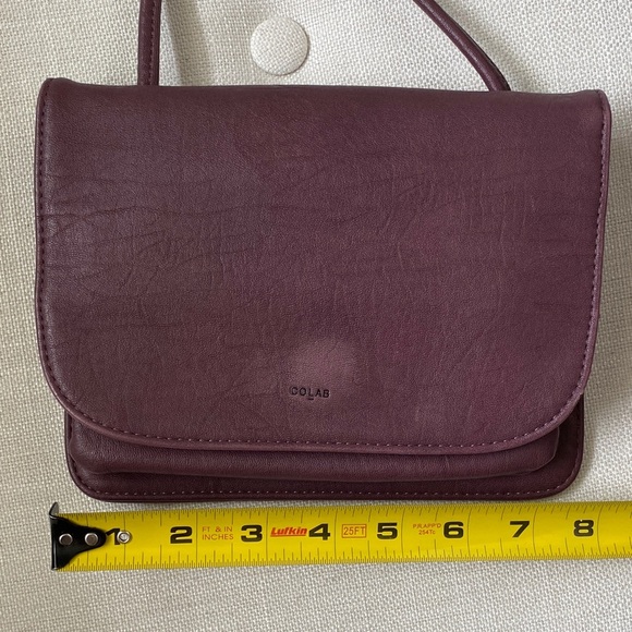 CO-LAB PURPLE Lola 3-in-1 Vegan Leather Small Crossbody Bag - Picture 11 of 14